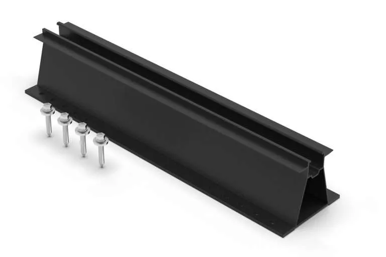 Stiprinājums Enerack Mini Rail, H-65mm, L-385mm, sudraba